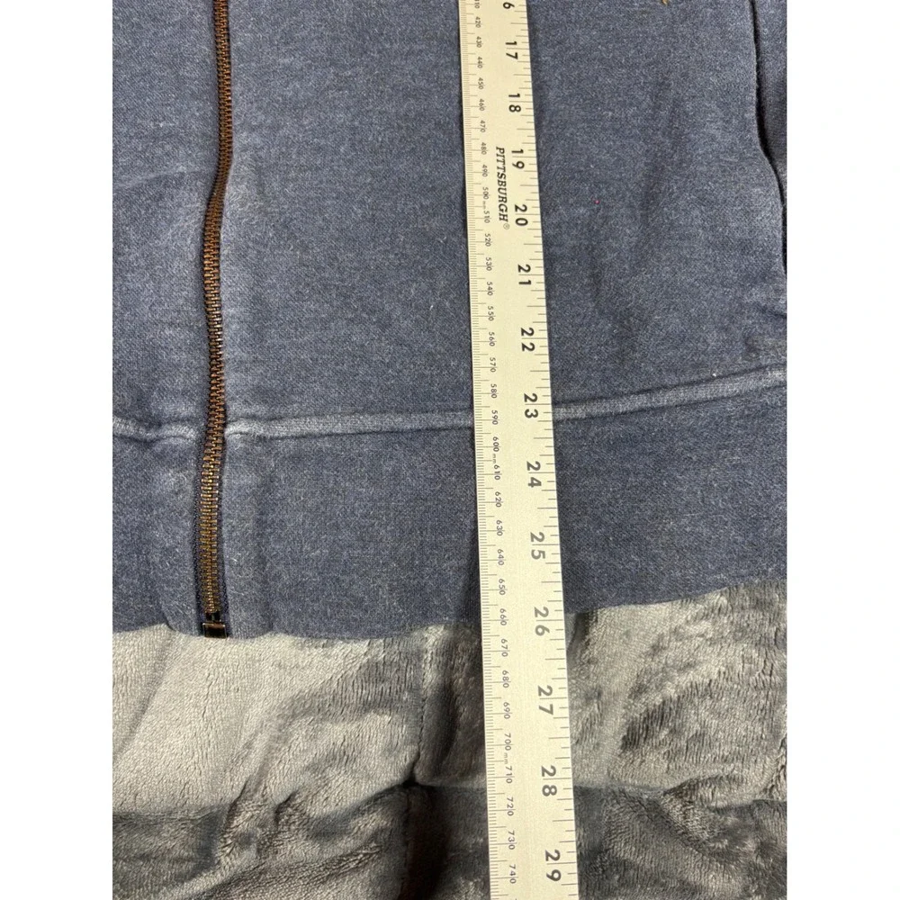 Polo Ralph Lauren Men Blue Full Zip Hoodie Jacket L‎ Lightweight Nylon Blend